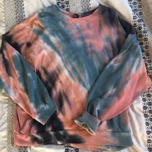 Tie dye crewneck